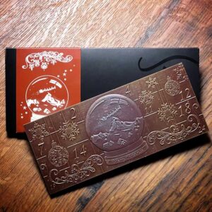 Adventskalender-Tafel Dunkel 2025